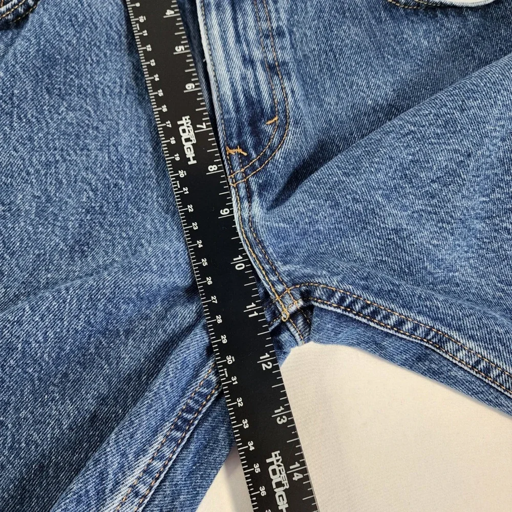 Levi Strauss Mens 405‎ Jean Shorts W34 34x10 Jorts Cotton Denim Blue Classic